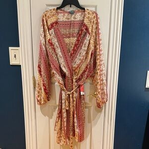 ARULA Multicolor Long Sleeve Dress